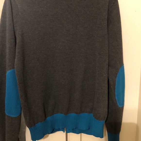 Grey patch elbow sweater - Picture 3 of 3